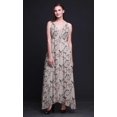 thumbnail image 4 of Bimba Robe Longue Maxi d'Été Imprimée à Col en V pour Femme, Tenue de Villégiature de Vacances - Moyen, 4 of 5