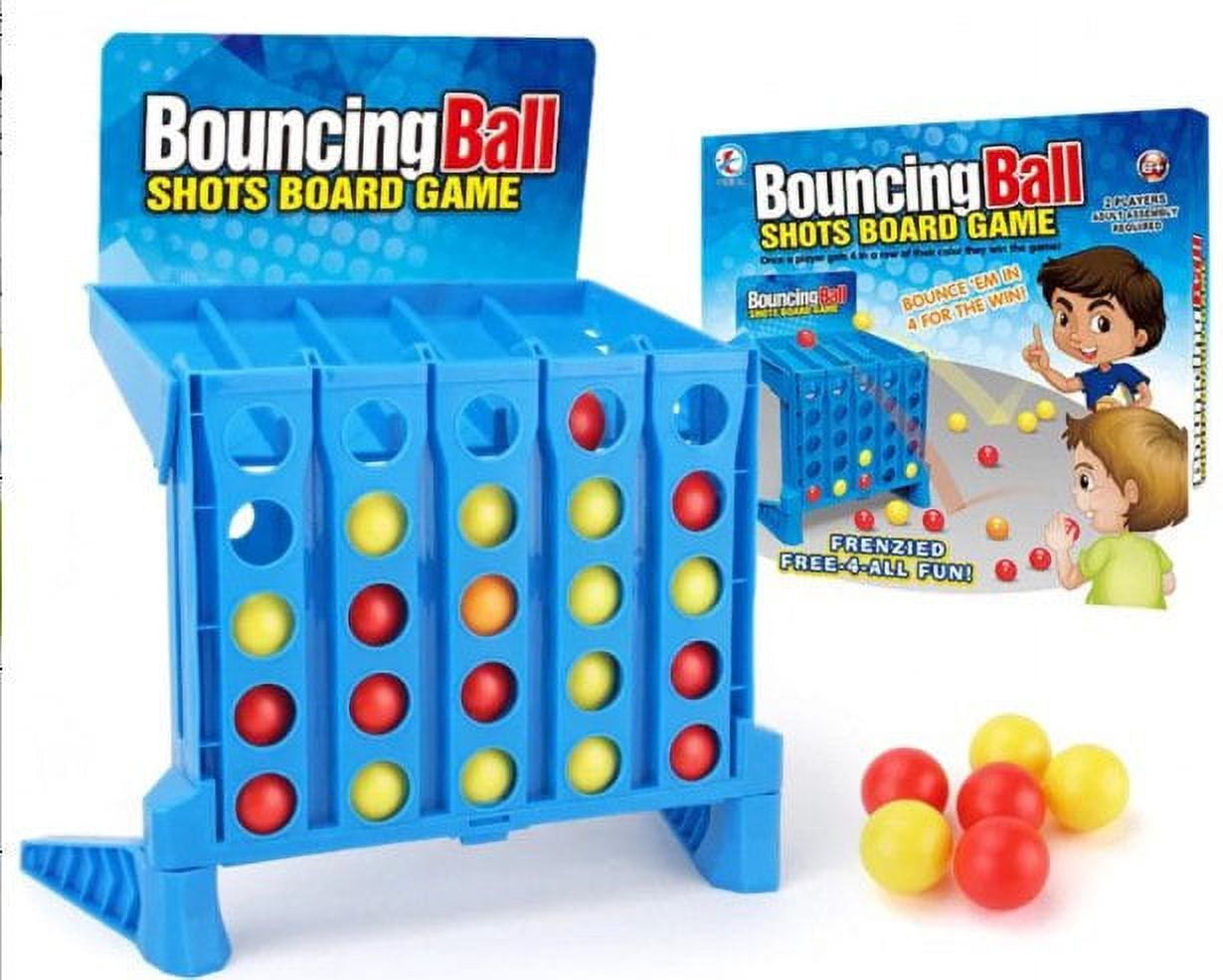 Bounce Linking Shots Connect 4 Shots Board Game Parent-Child Entertainment Educational Toy Kids Finger Basketball Shooting Game S