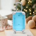 thumbnail image 4 of Siruishop Mini Suitcase Candy Box Portable Eyelash Holder for Makeup Kids Toy Dress up Blue, 4 of 8