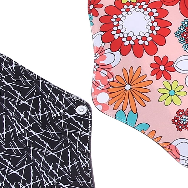 Sanitary Towels, Reusable Breathable Practical Cloth Sanitary Towels Pads, Convenient For Women Girls Type A,Type B,Type C
