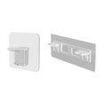 thumbnail image 2 of 6/8pcs Shelf Support Free\-punching Removable Rack Pegs Plastic Wardrobe Partition Brackets Cabinet for Bathroom Bedroom Type 2  4pcs, 2 of 9