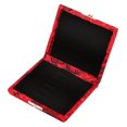 thumbnail image 1 of 6pcs Oboe Reeds Case, Portable Wooden Silk Cloth Cover Reed Case Holder Storage Box for Oboe Equipment, 1 of 7