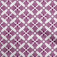 thumbnail image 1 of oneOone Rayon Plum Fabric Mosaic Sewing Material Print Fabric By The Yard 56 Inch Wide, 1 of 5