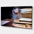 thumbnail image 2 of Front Headlight Of Vintage Car - Cars Canvas Art Print, 2 of 4
