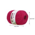 thumbnail image 3 of UsRHHA Hand Knitting Wool Yarn, Medium Thick Yarn for Scarf Making Craft, DIY Knitting Yarn Ball, 3 of 3