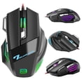 thumbnail image 2 of BAJEAL Wired Gaming Mouse, RGB, 7 Keys, 4 DPI (1200-3200), 1.5m Cable, ABS, Compatible with Windows, 8 Million Click Life, 2 of 6