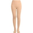 thumbnail image 2 of ORUYROP Women's Solid Colored Opaque Microfiber Footed Tights, 2 of 7