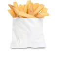 thumbnail image 1 of Bagcraft BGC450003 Grease Resistant Fry Bag PB3, White, 1 of 2