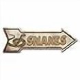 thumbnail image 3 of SignMission Panneau en Plastique Serpents Arrow, 18 Pouces de Large, 3 of 4