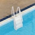 thumbnail image 4 of Vinyl Works Escabeau Ajustable hors Terre de 24 Pouces pour Piscine, Blanc, 4 of 8