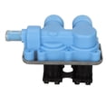 thumbnail image 1 of Water Inlet Valve Blue Double Head PP Washer Water Inlet Valve Replacement for 205613 WP358276 110-120V, 1 of 14
