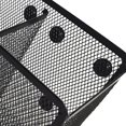 thumbnail image 3 of facefd Porte-Crayon Magnétique Panier en Maille Noir pour Casier Réfrigérateur Table 2 Compartiments, 3 of 5