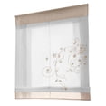 thumbnail image 1 of Nouveaux Stores Romains Broderie Tulle Court Store Rideau de Fenêtre de Pièce, 1 of 9