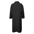thumbnail image 5 of SMihono Robe Maxi Bohème d'Été pour Femmes Grande Taille Mode Automne Col en V Décontracté Solide Ample Confortable Manches Longues Robe de Plage, 5 of 5