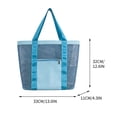thumbnail image 2 of Dvkptbk Travel Bag 2023 Beach Family Tourism Big Handbag Upgrade Women's Pool Bag with Multiple Pockets Travel Essentials on Clearance, 2 of 2