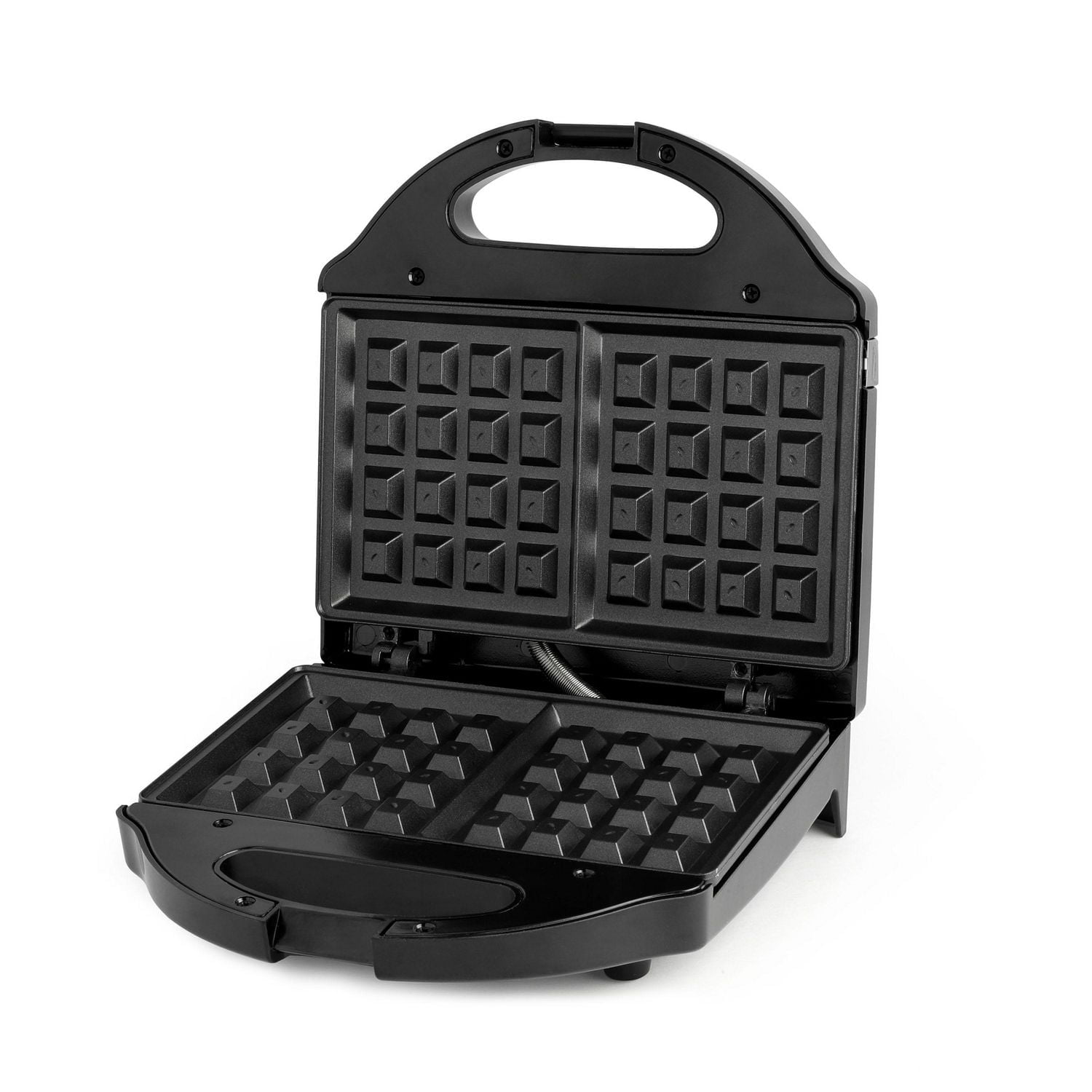 Salton gaufrier de style Belge - 2 gaufres, Noir, WM1075BK