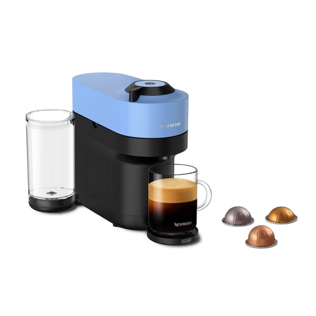 Nespresso Vertuo Pop+ Coffee and Espresso Machine by De'Longhi, Pacific Blue