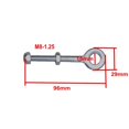 thumbnail image 1 of Rear Chain Adjuster M8 Mini Bike Dirt Bike ATV, 1 of 3