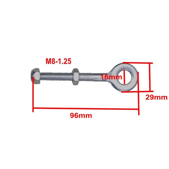 Rear Chain Adjuster M8 Mini Bike Dirt Bike ATV
