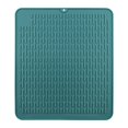 thumbnail image 2 of facefd Silicone Sec Évier Rapide Support de Tapis Résistant à la Chaleur Imperméable 45x40cm Plat Drainant Mat Vert, 2 of 8