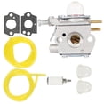 thumbnail image 2 of MYG Carburetor Kit for Craftsman WS210 WC2200 CMXGTAMD25SC CMXGTAMD25 String Trimmer with Primer Bulbs,Fuel Filter,Fuel Hoses,and Gaskets,Compatible with WS210 WC2200 WC210 CMXGTAMD25SC Models, 2 of 9