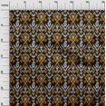 thumbnail image 2 of oneOone Tissu Popeline de Coton Rayé & Paisley Imprimé Ikat au Mètre 42 Pouces de Large, 2 of 4