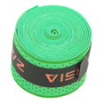 thumbnail image 1 of Lipstore Badminton Racket Grip Tape Perforated Soft Sweat Sport Band Tennis Overgrip Tape Green, 1 of 8