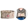 thumbnail image 4 of TISHITA Back Belt Back Pain Lower Air Waist Support Belt Khaki Size XL, 4 of 8