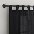thumbnail image 4 of Mainstays 2-Pack Jensen Tab Top Semi-Sheer Window Curtains Panel Pair, 4 of 7