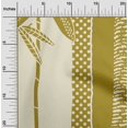 thumbnail image 2 of oneOone Rayon Olive Green Fabric Tropical Sewing Craft Projects Fabric Prints By Yard 56 Inch Wide, 2 of 5