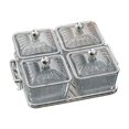thumbnail image 3 of jifeng Plats de Service Divisés pour Stockage Alimentaire Plateau d'Apéritif pour Noix Collations Biscuits, 3 of 9