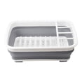 thumbnail image 1 of ITY International - Collapsible Dish Rack, 14.5" x 12.25" x 5", Gray, 1 of 6