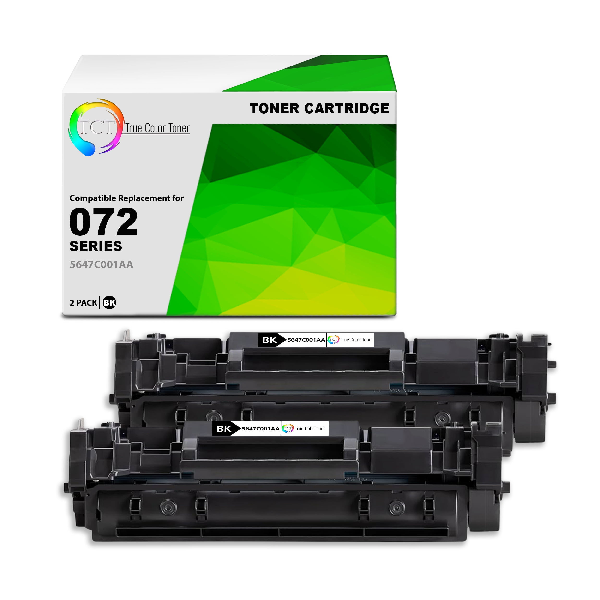 TCT 072 Compatible Black Toner Cartridge for Canon 072 5647C001