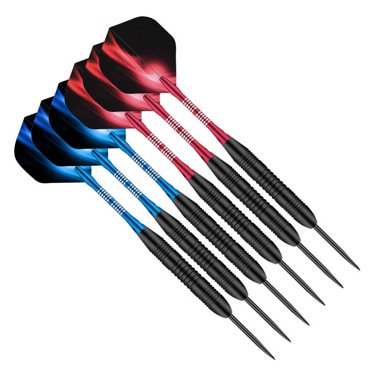 Xingzhi 6pcs Steel Tips Darts Set Professional Adults Simple Small Solid Color Indoor Game Sport Accessory Replacement