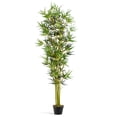 thumbnail image 1 of Costway 6 ft Artificial Bamboo Silk Tree Indoor Outdoor Home Office Decorative Planter, 1 of 8
