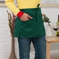 thumbnail image 1 of Yhmxh Kitchen Gadgets Kitchen Utensils Home and Kitchen Waist Short Apron Hotels Restaurant Waiters and Waitresses Uniforms Aprons Uniforms Aprons, 1 of 3
