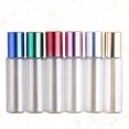 thumbnail image 2 of 12pcs Portable Glass Roller Bottles Essential Oil Sub Containers Cosmetic Subpackage Bottle for Home Travel, 2 of 8