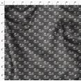 thumbnail image 4 of Soimoi Gray Rayon Fabric Landscape & Reindeer Animal Fabric Prints By Yard 42 Inch Wide, 4 of 5