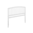 thumbnail image 1 of Pemberly Row Contemporary Mission-Inspired Queen Wood Headboard in White, 1 of 6