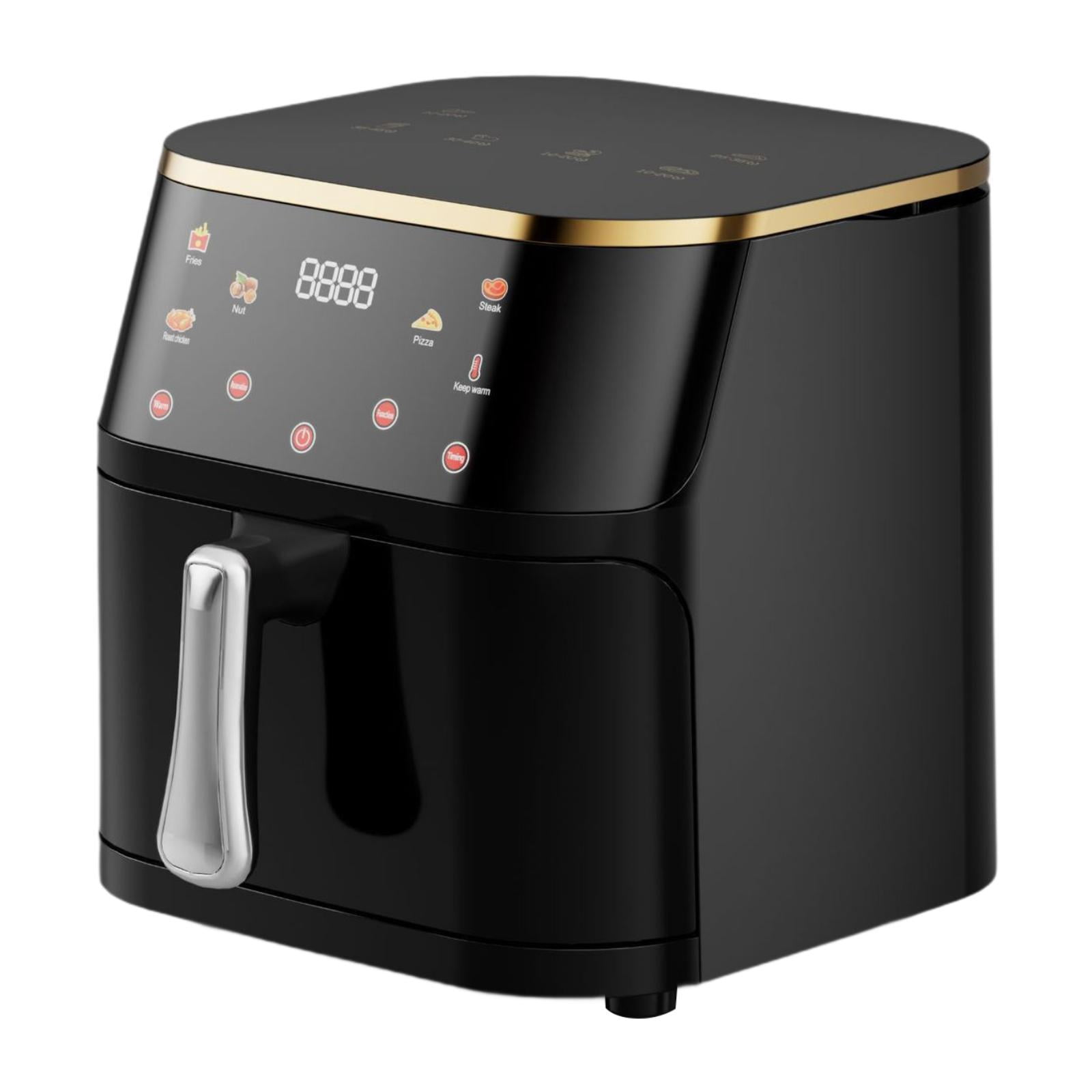 Tnarru Air Fryer Air Fryer Basket 10L Large Capacity Easy to Clean Nonstick Kitchen Appliance Electric Hot Oven for Household Broils Not Visualization