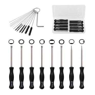 8 Pcs Outil de Réglage de Carburateur pour Moteur de Carburateur 2 Temps Commun - Ensemble d'Outils de Réglage de Carburateur Outil de Réglage de Carburateur