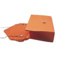 thumbnail image 3 of Xingzhi Women Envelope Bag Portable Hasp Rhinestone Replacement Stylish Solid Color Party Banquet Bridal Handbag Pouch Orange, 3 of 6
