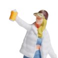 thumbnail image 3 of Baohd 1/87 Diorama Graffiti Figure Characters Resin People Train Layout girl white, 3 of 6