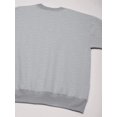 thumbnail image 4 of Hanes Men's Ultimate Heavyweight Fleece Sweatshirt, Light Steel, Medium, 4 of 5