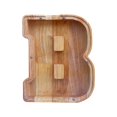thumbnail image 1 of Wooden English Letter Savings Can with Transparent Glass Front for Coin Storage, 1 of 6