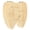 Light Brown, variant on KAKOWELY 1 Pc Baby Teeth Keepsake Box Tooth Fairy Holder Wooden for Kids (Wood Color),4.92"X4.92"X1.1"