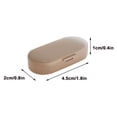 thumbnail image 3 of Portable Box Mini Box Light-proof Tablet Storage Box Mini Small Portable Compartment Packaging Box, 3 of 3