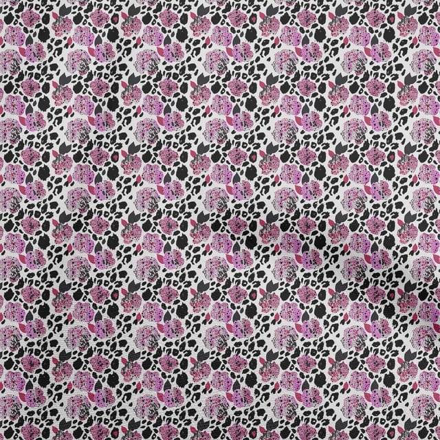 oneOone Rayon Pink Fabric Texture Sewing Craft Projects Fabric Prints By Yard 56 Inch Wide