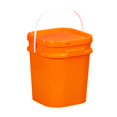 thumbnail image 1 of KLKCMS Seau Carré Portable Seau de Peinture pour Peinture Eau Garage Arts Artisanat Projets 20 L, 1 of 9
