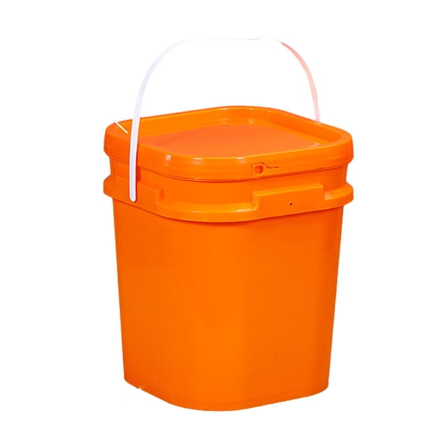 KLKCMS Seau Carré Portable Seau de Peinture pour Peinture Eau Garage Arts Artisanat Projets 20 L